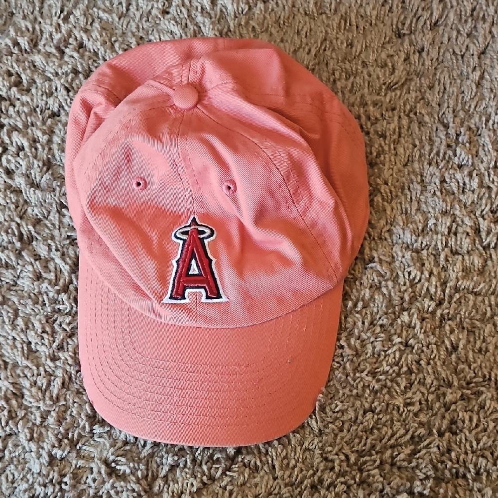 Red Baseball Cap with Logo